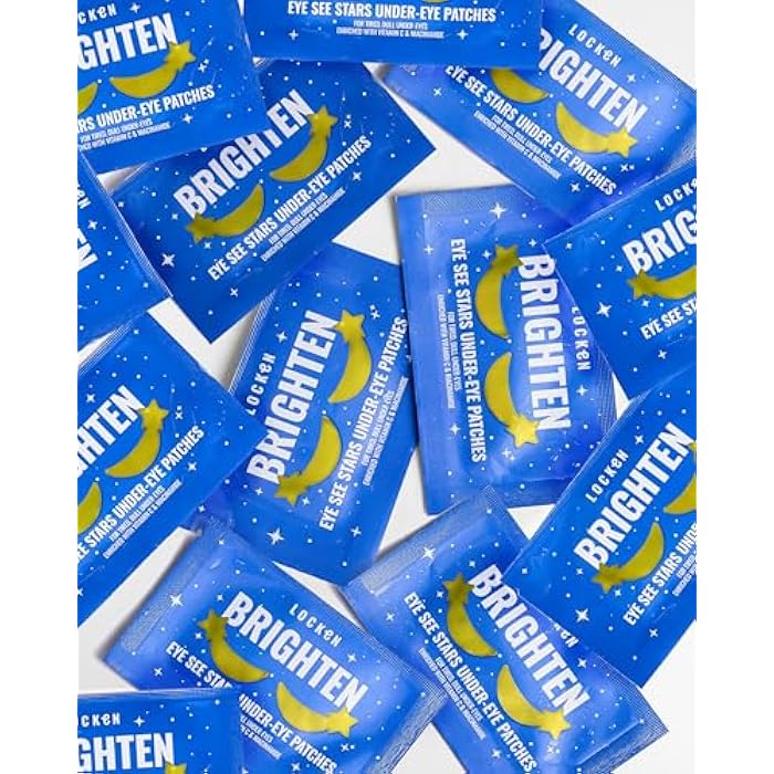 Locken Brighten See Stars Vitamin C + Niacinamide Gel Under-Eye Patches - Image 3